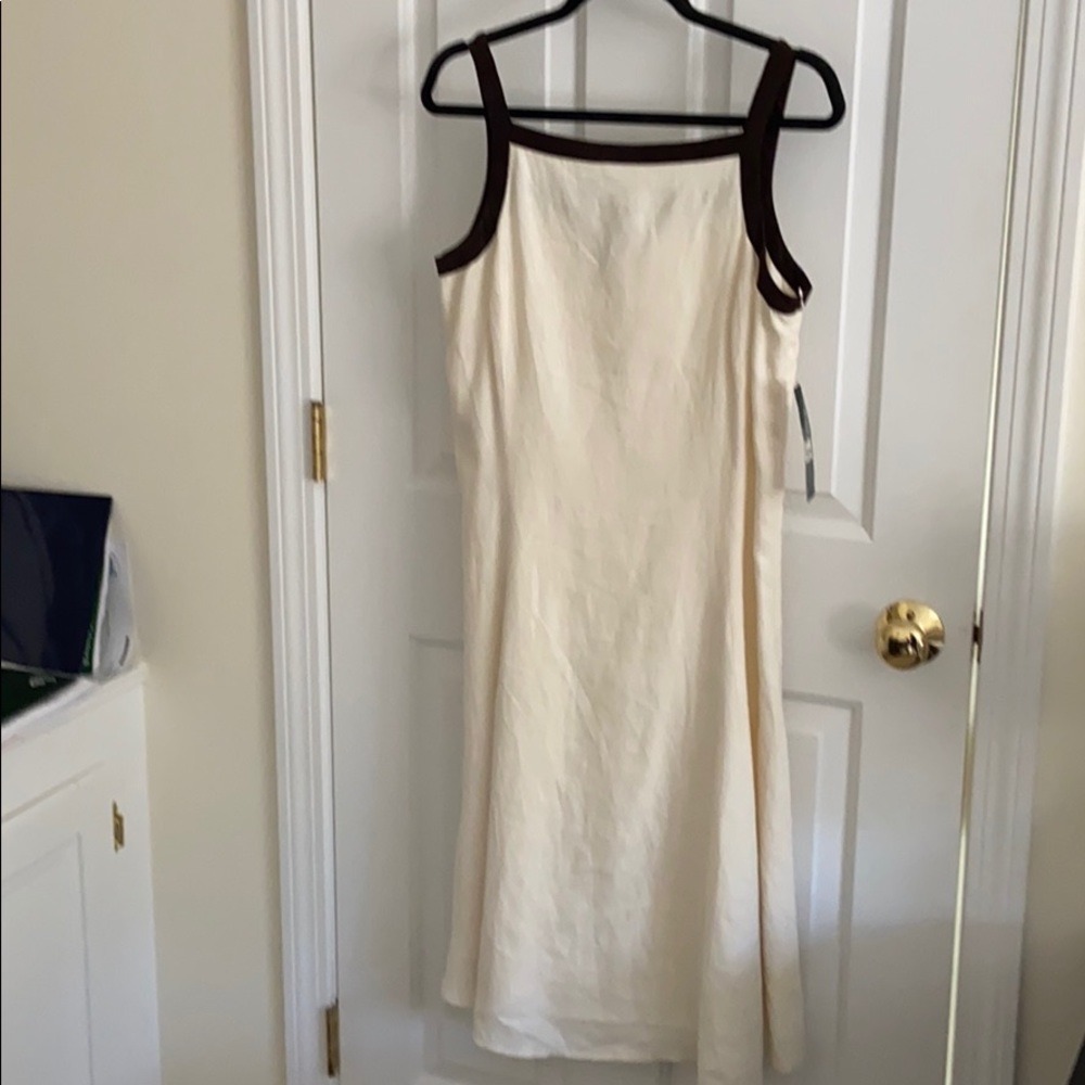COPY - NWT Lauren by Ralph Lauren linen dress size 10